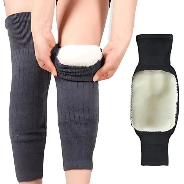 Unisex Woolen Knee Warmer 3 Unisex Woolen Knee Warmer - Image 3
