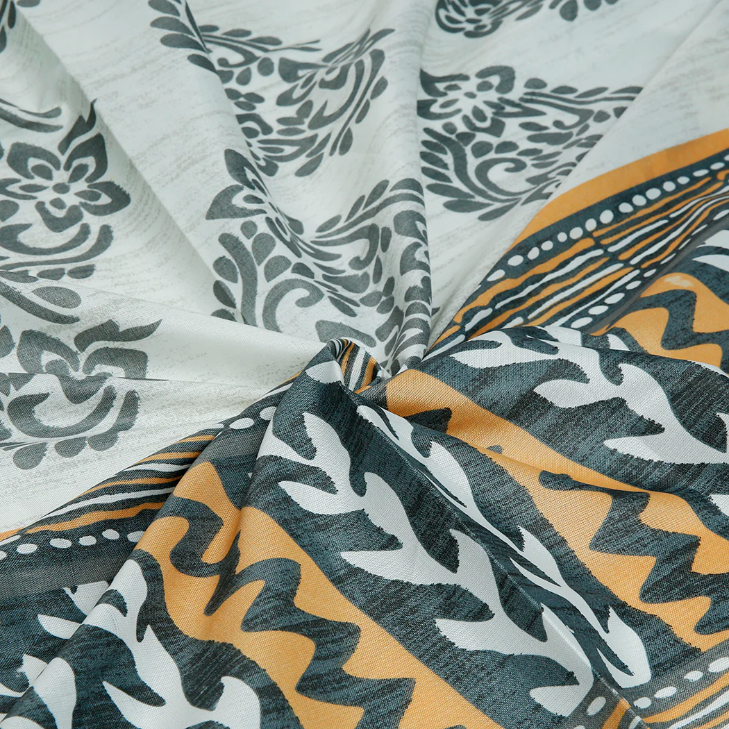 RBG 923 Salonika Cotton 3 Piece Double Bed Bedsheet Set 5 RBG 923 Salonika Cotton 3