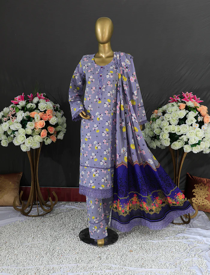 Ambassador Slub Khaddar 3 Piece 2 Ambassador Slub Khaddar 3 Piece - Image 2