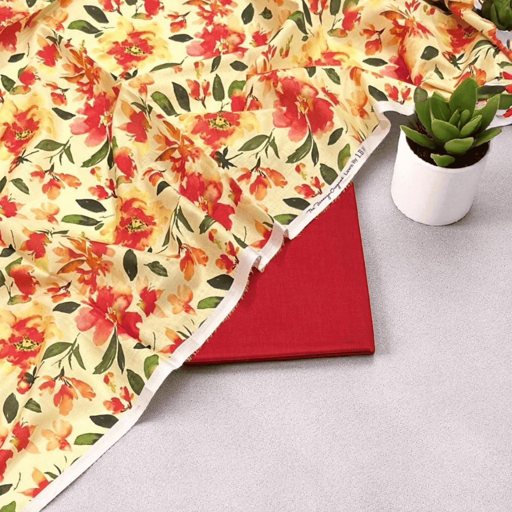 I.B Bonanza 2 Piece Lawn Unstitched SN 1310 1 I.B Bonanza 2 Piece Lawn Unstitched SN 1310