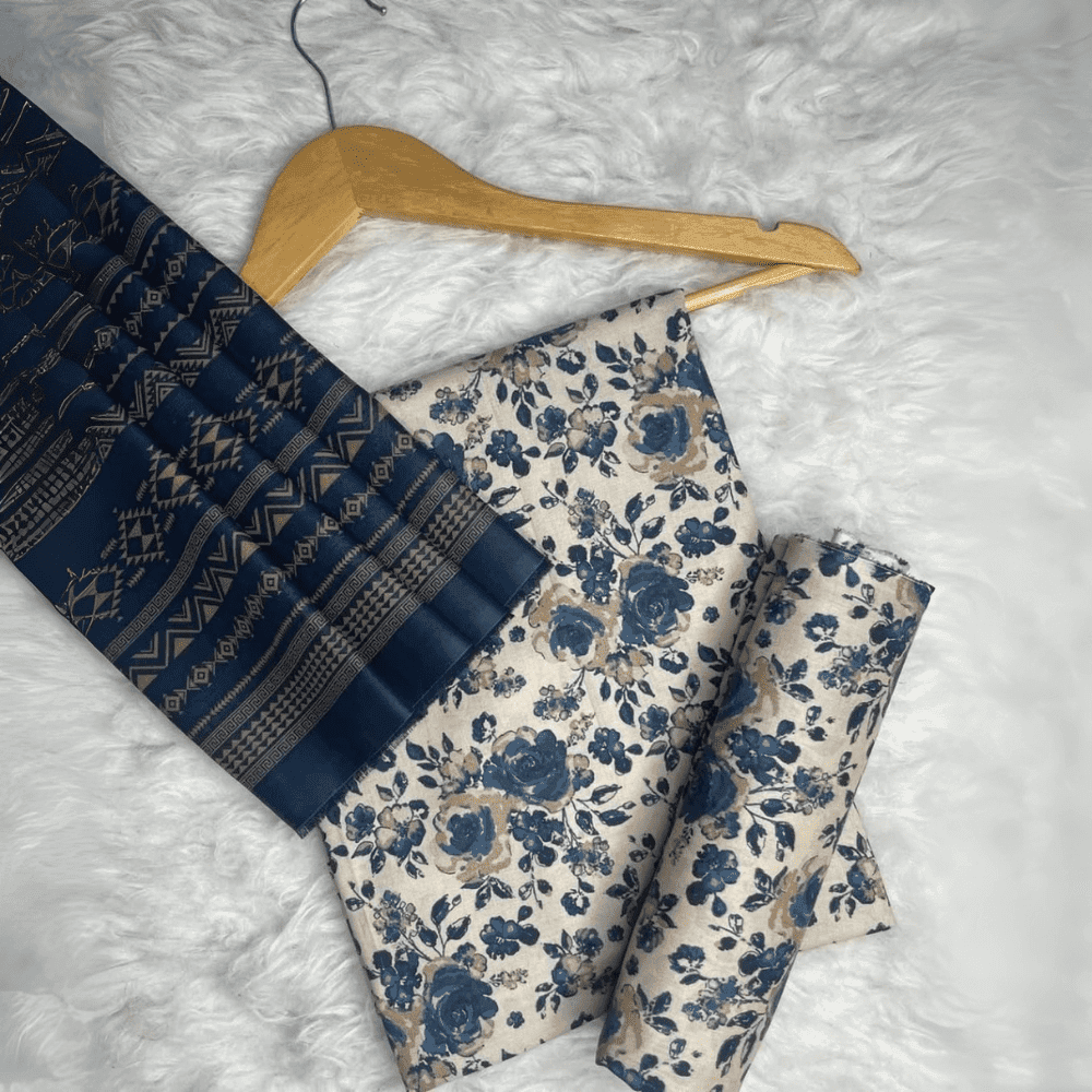 SN 770 Bin Saeed 3 Piece Lawn Unstitched 1 SN 770 Bin Saeed 3 Piece Lawn Unstitched