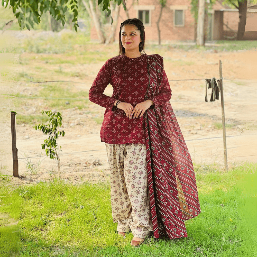N 769 Bin Saeed 3 Piece Lawn Unstitched 2 N 769 Bin Saeed 3 Piece Lawn Unstitched - Image 2