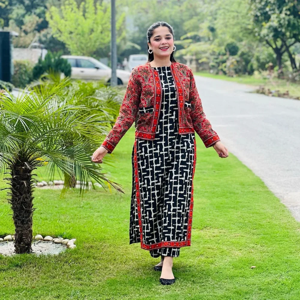 SN 765 Bin Saeed 3 Piece Lawn Unstitched - Image 2