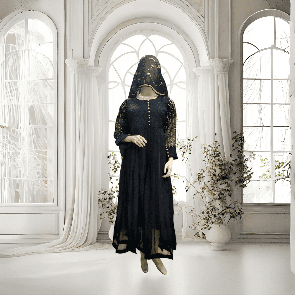 Zari Chiffon Maxi 3 Piece 2 Zari Chiffon Maxi 3 Piece - Image 2