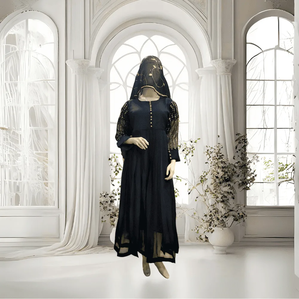 Zari Chiffon Maxi 3 Piece - Image 2