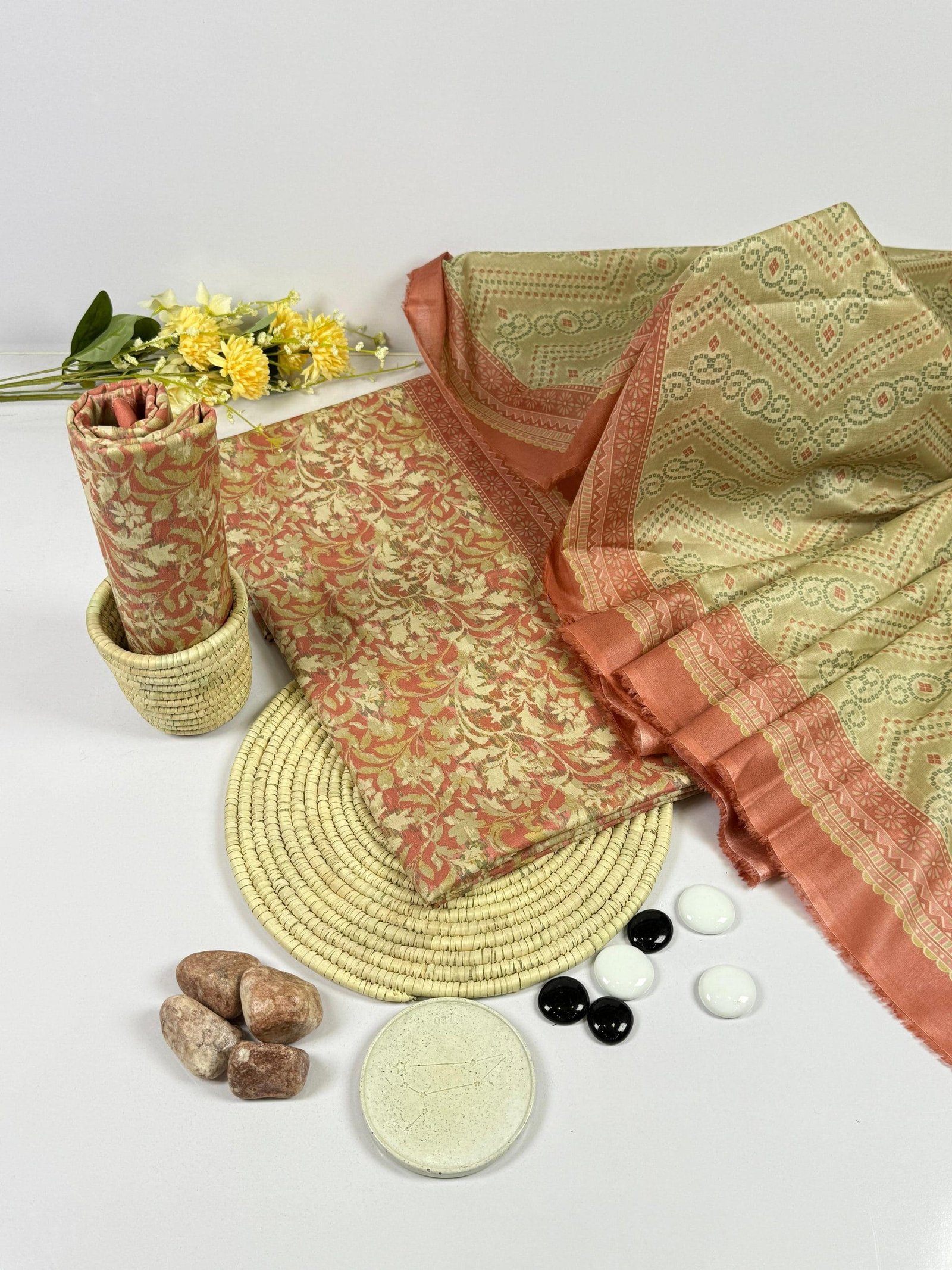 SN 771 Bin Saeed 3 Piece Lawn Unstitched 2 SN 771 Bin Saeed 3 Piece Lawn Unstitched - Image 2