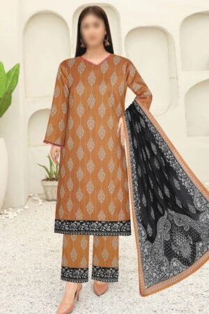 Crystal Lawn Unstitched 3 Piece CLA 01