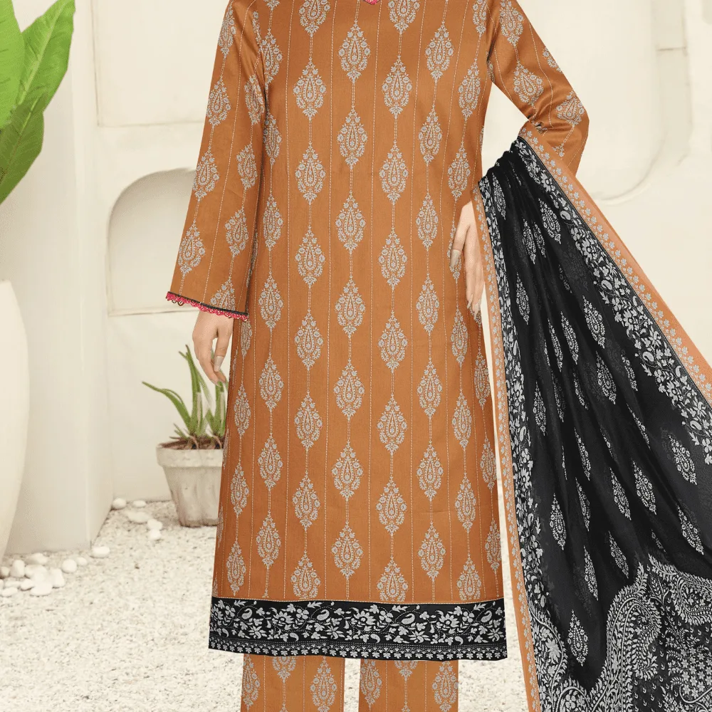 Crystal Lawn Unstitched 3 Piece CLA 01 - Image 2