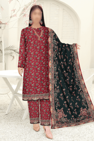 Crystal Lawn Unstitched 3 Piece CLA 03