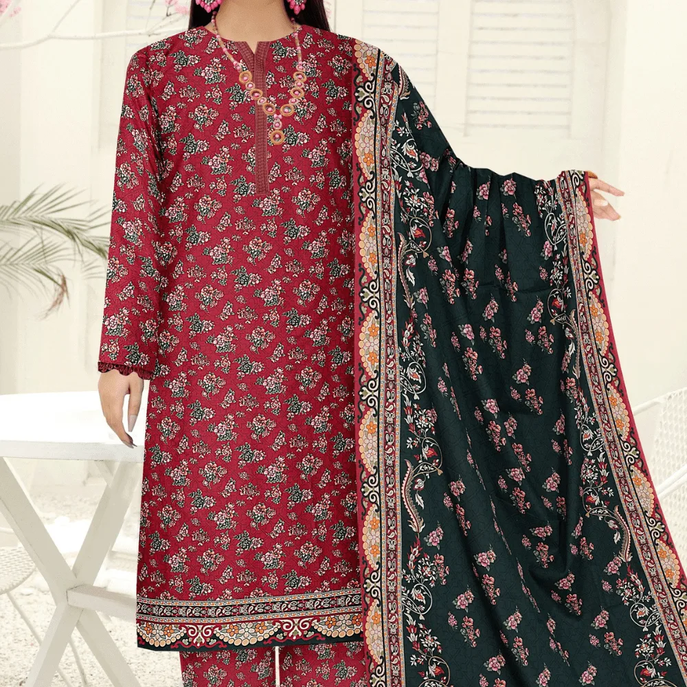 Crystal Lawn Unstitched 3 Piece CLA 03 - Image 2