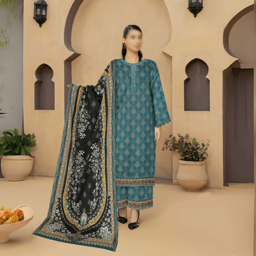 Crystal Lawn Unstitched 3 Piece CLA 04 1 Crystal Lawn Unstitched 3 Piece CLA 04